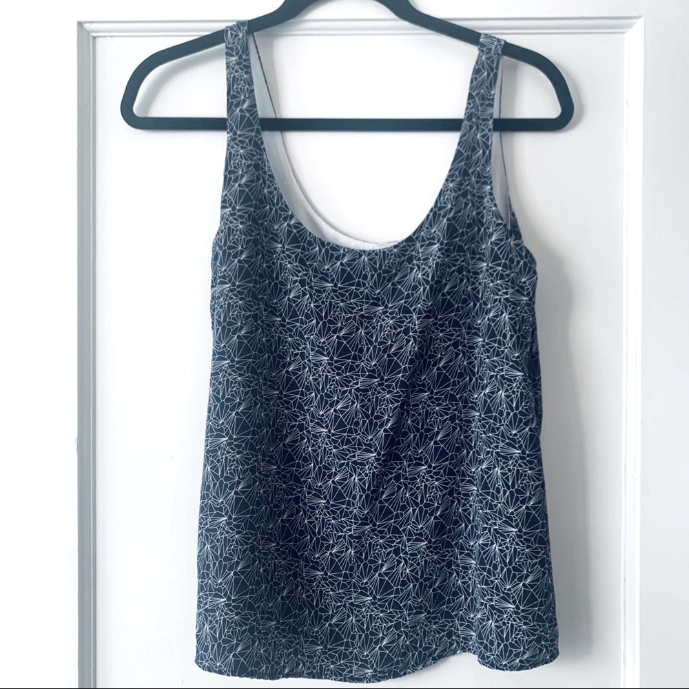 ❌SOLD❌ Amour Vert Sleeveless Silk Blouse